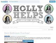 Tablet Screenshot of hollyhelps.org